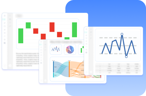 Custom Power BI visuals: waterfall, line and Sankey charts
